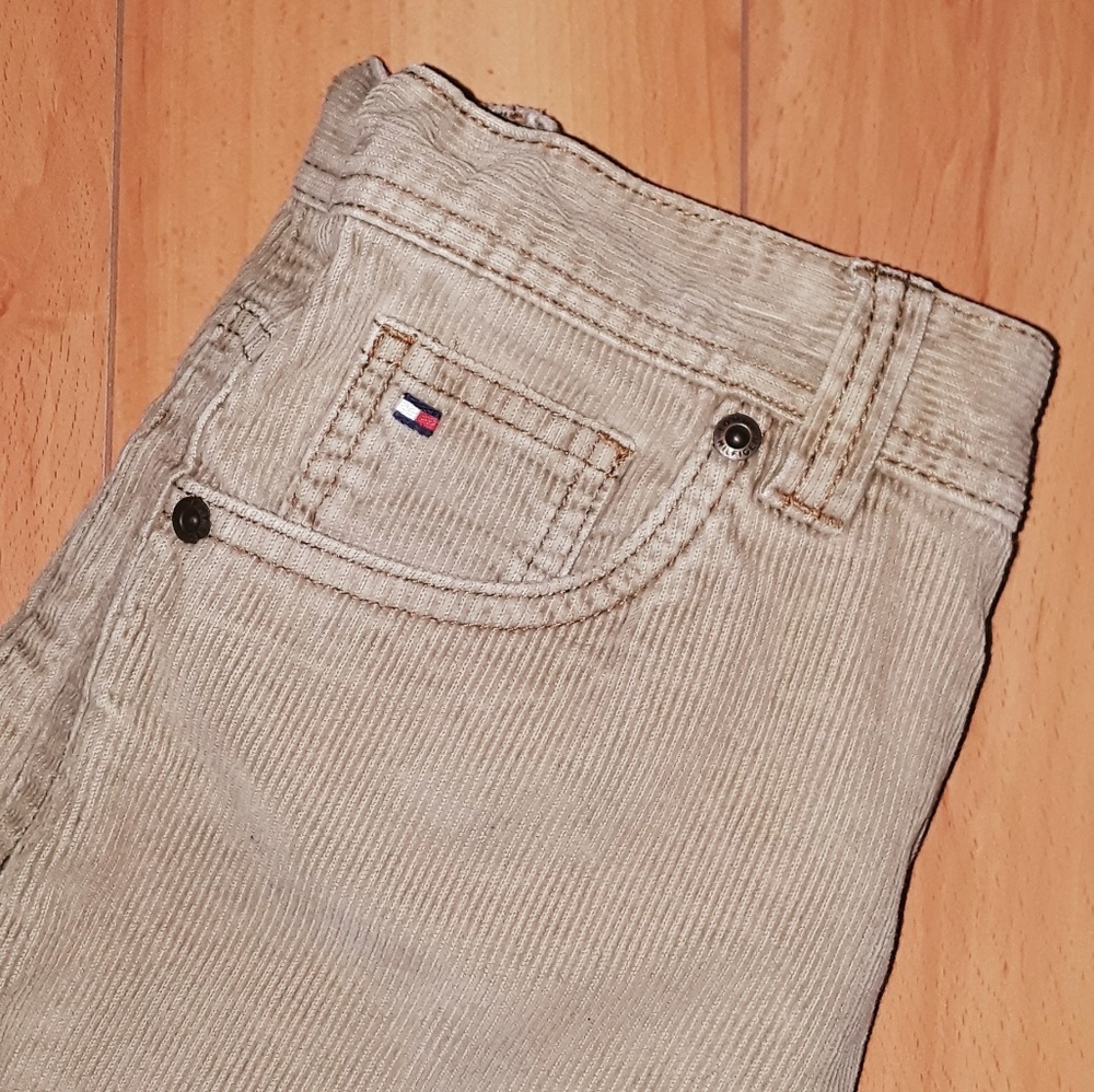 Tommy Hilfiger Pants Beige Corduroy Boys Size 12
